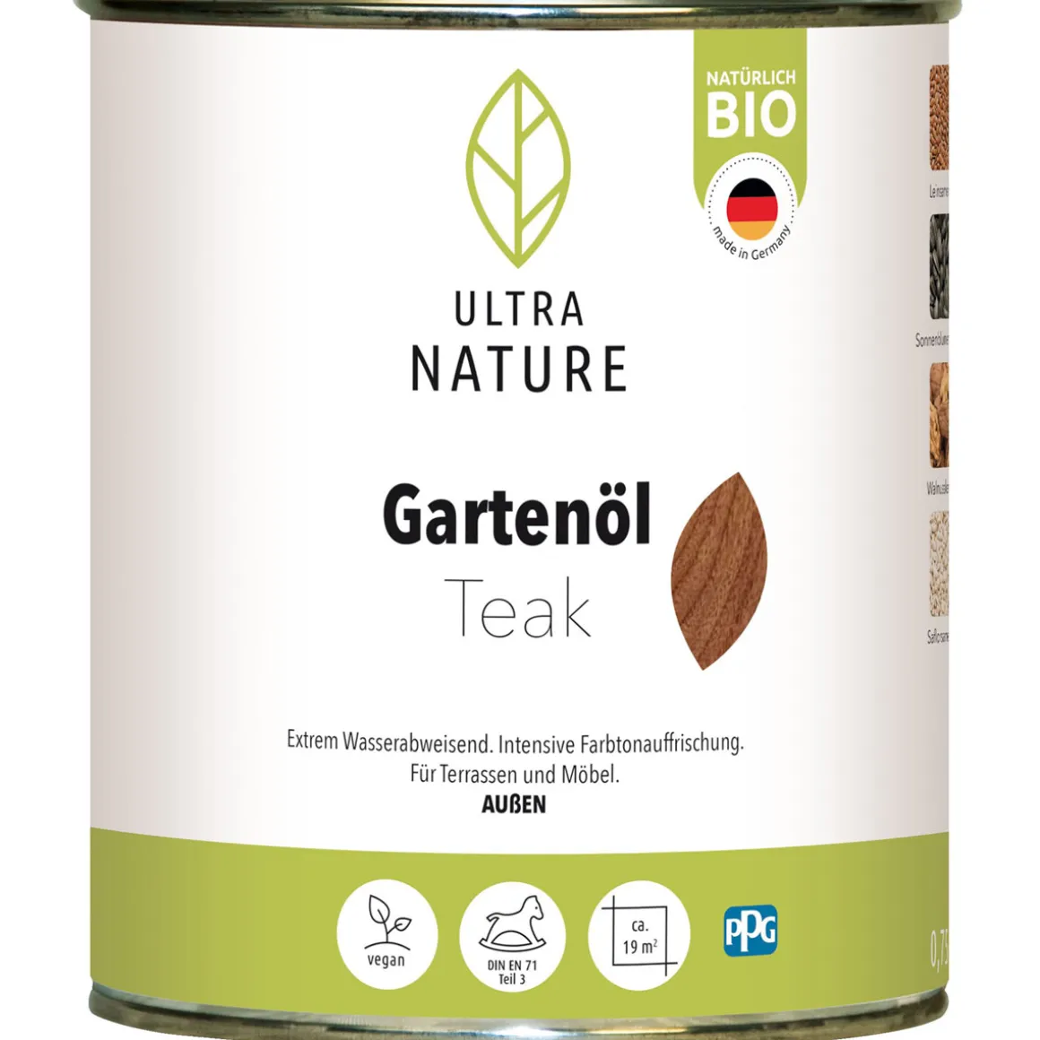Ultra Nature Gartenöl Teak 0.75 L
