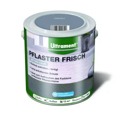 Ultrament Betonlasur Pflaster Frisch grau 2,5 L für ca 15 m²