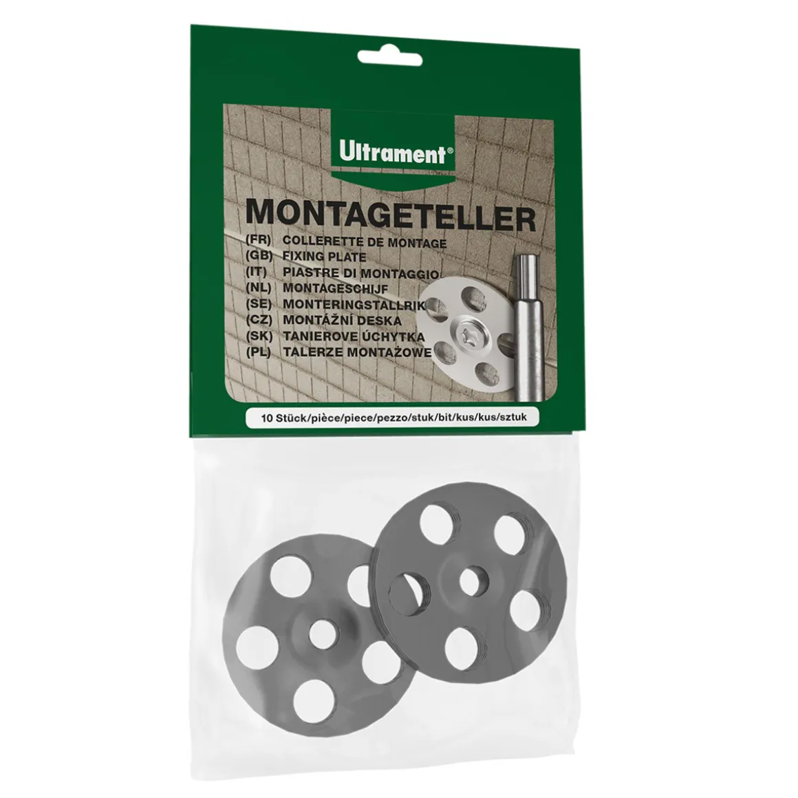 Ultrament Montageteller 10 St/Beutel