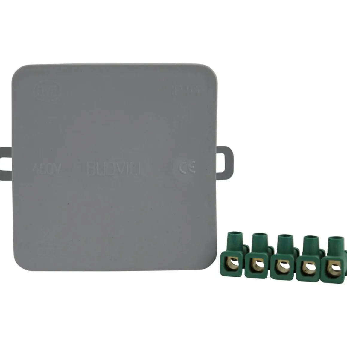 Unitec Abzweigkasten AP IP54 mit Klemmen grau