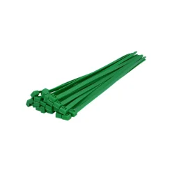 Unitec Kabelbinder, 400x8,8 mm, grün, 25 Stück