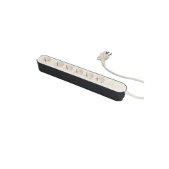 Unitec Tischsteckdose Greenline 6-fach Schalter