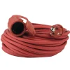 Verlängerungskabel mit Schutzkontakt-Stecker IP44 25 m rot