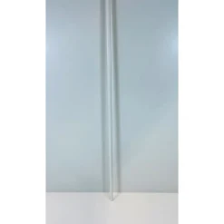 Viertelstab weiß-lackiert 240x Durchmesser 1,8 cm Kiefer