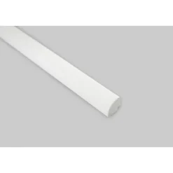 Viertelstab Weiss 2,5 m 16 x 16 mm