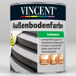 Vincent Außenbodenfarbe silbergrau 2,5 L
