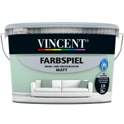 Vincent Farbspiel Agave matt 2,5 L