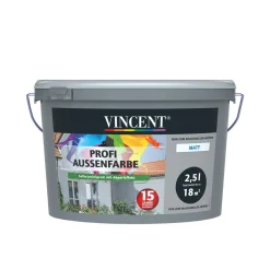 Vincent  FassadenfarbeProfi Aussenfarbe MIX IT! matt 2,5 l