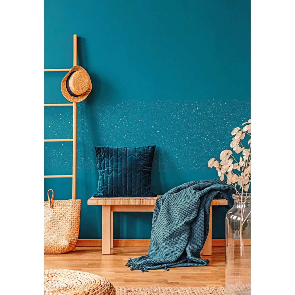 Vincent Glitter-Zusatz für Wandfarben silber 34 g