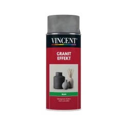 Vincent Granit Effekt Spray grau seidenmatt 400 ml