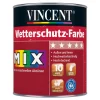 Vincent  Holzschutz Wetterschutzfarbe Mix It seidenmatt 0,75 l