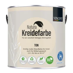 Vincent  Natura Kreidefarbe Ton matt 2,5 L