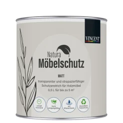 Vincent Natura Möbelschutz farblos matt 0,5 L