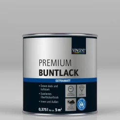 Vincent Premium Buntlack Mandelbraun matt 375 ml