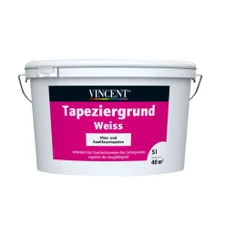 Vincent Tapeziergrund weiß 5 L