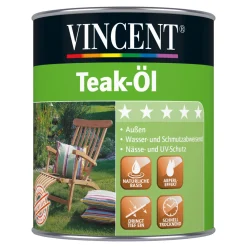 Vincent Teak-Öl farblos 750 ml