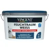 Vincent Wand- und Deckenfarbe Feuchtraum Weiß seidenmatt 5 L