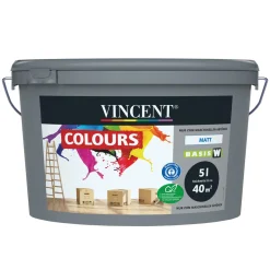 Vincent  Wandfarbe Colours Mix It matt 5 L