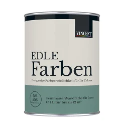 Vincent  Wandfarbe EDLE Farben Morgenfrische matt 1,0 L