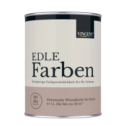 Vincent  Wandfarbe EDLE Farben Rosenholz matt 1,0 L