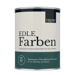 Vincent  Wandfarbe EDLE Farben Ozean matt 1,0 L