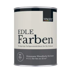 Vincent  Wandfarbe EDLE Farben Tiefsee matt 1,0 L