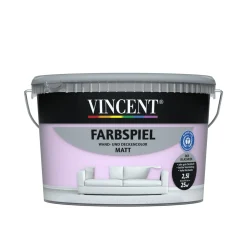 Vincent Wandfarbe Farbspiel "Pastelllila" matt 2,5 L