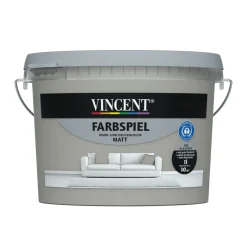 Vincent Wandfarbe Farbspiel "Fels" matt 1 L