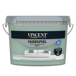 Vincent  Wandfarbe Farbspiel Agave matt 1 L