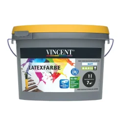 Vincent Wandfarbe Latexfarbe Mix It matt 1,0 L