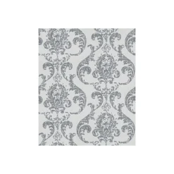 Vliestapete 10,05x0,53 m Ornament Silber