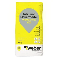 Weber  mix 601 Putz- und Mauermörtel 25 kg