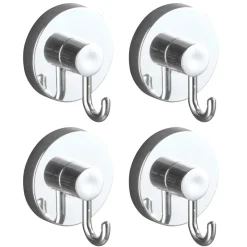 Wenko  Vacuum-Loc Haken 4er Set Befestigung ohne bohren