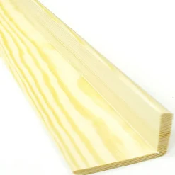 Winkelleiste Kiefer 240 x 3,5 x 3,5 cm