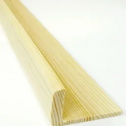 Winkelleiste Kiefer 240 x 3,5 x 3,5 cm