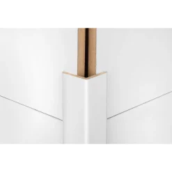 Winkelleiste Schnee weiß 2,6 m