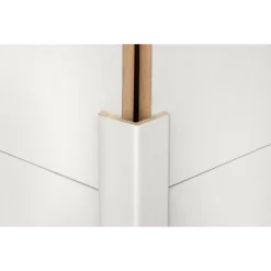 Winkelleiste weiß Hochglanz 2,6 m