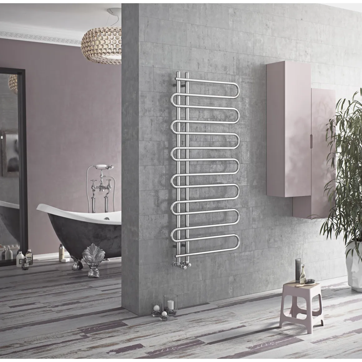 Ximax Badheizkörper C8 1400 x 600 mm 354 Watt Chrom
