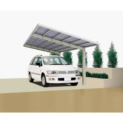 Ximax Carport Alu Linea 110 Edelstahl-Look