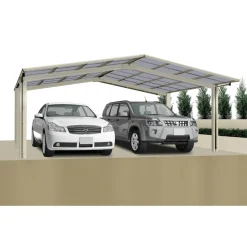 Ximax Carport Alu Linea 60 M Edelstahl-Look