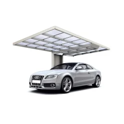 Ximax Carport Alu Neo 90 Typ 2556 Edelstahl-Look