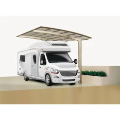 Ximax Carport Alu Portoforte 80 Caravan LxB 4954 x 2704 mm mattbraun