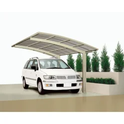 Ximax Carport Alu Portoforte 80 Edelstahl-LookSL und SB