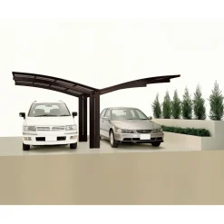 Ximax Carport Alu Portoforte 60 Schwarz Y-Ausführung