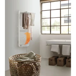 Ximax  Elektrischer Handtuchwärmer Bianca-Dry 1196 x 500 mm 500+1000 Watt inkl Konvektor Weiß