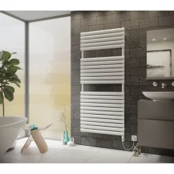 Ximax  Elektrischer Handtuchwärmer Nestor 1802 x 600 mm 900 Watt Typ 2 Weiß