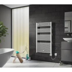 Ximax  Elektrischer Handtuchwärmer Alpha 1454 x 700 mm 900 Watt Typ 7 Weiß