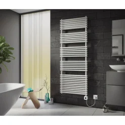 Ximax  Elektrischer Handtuchwärmer Tec Duplex 1838 x 600 mm 600 Watt Typ 7 Weiß