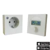 Ximax  Heizkörper Zubehör Funk-Thermostat Steckdosen-Set für Infrarotheizungen Weiß