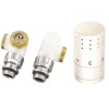 Ximax  Heizkörper Zubehör Thermostatset Winkelform Typ SX Winkeleck 15 mm Weiß